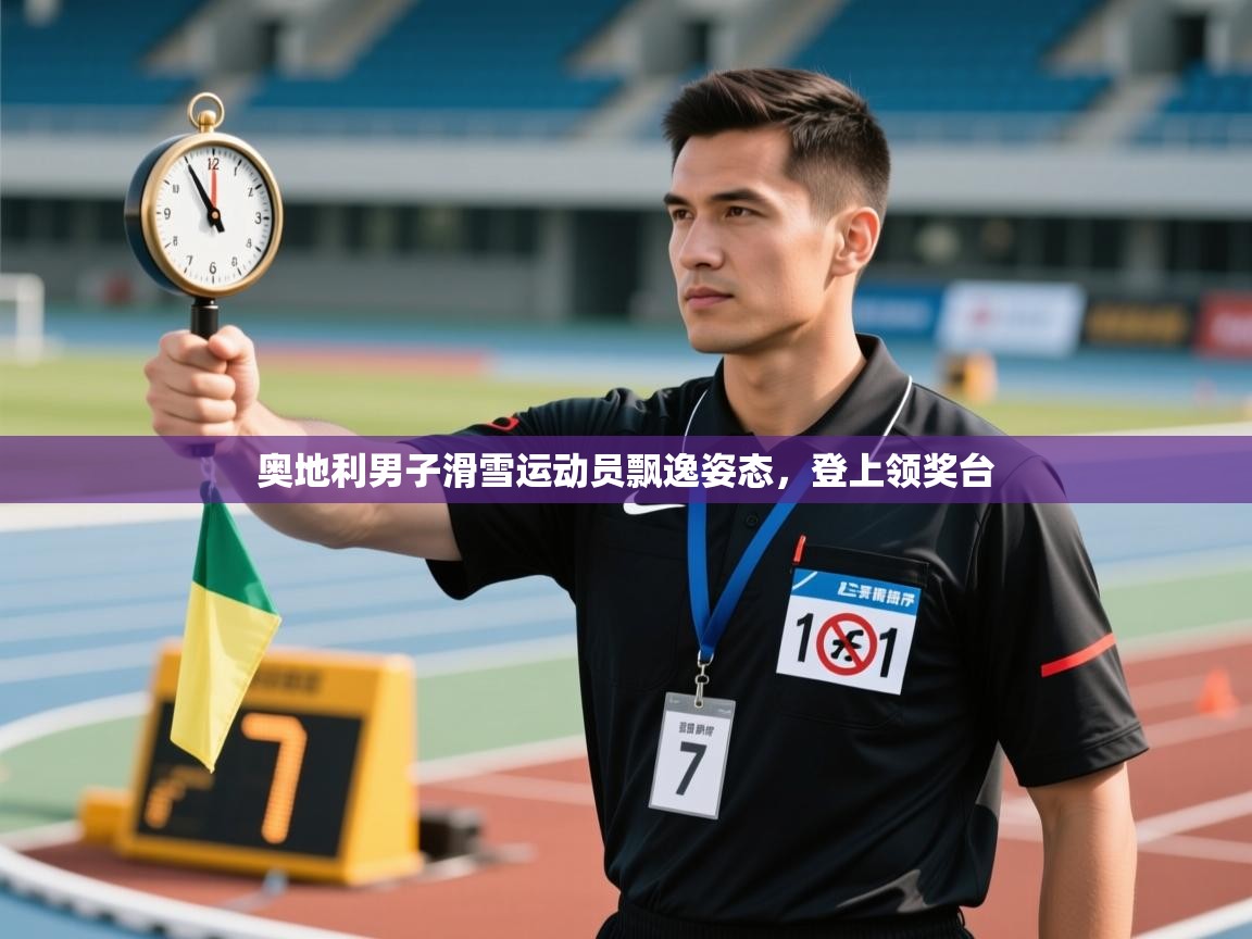 奥地利男子滑雪运动员飘逸姿态，登上领奖台