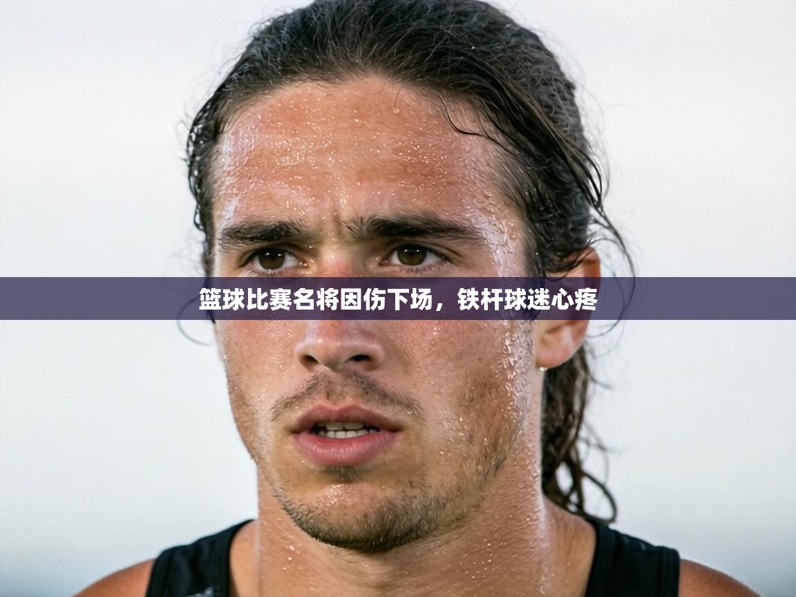 篮球比赛名将因伤下场,铁杆球迷心疼 第1张